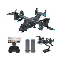 Modelo De Avião De Combate RC Para Crianças Com Câmera HD, Modos De Pouso E Voo, Brinquedo De