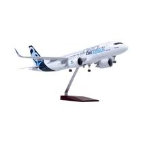 Modelo De Avião De Resina A320 De 47cm Para Meninos, Brinquedo De Protótipo De Aeronave Em Escala, Modelo De Avião De Resina A320 De 47cm Para Meninos, Brinquedo De Protótipo De Aeronave Em Escala,