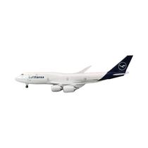 Modelo De Avião Diecast Lufthansa 747 Grande De 47cm Com Suporte, Modelo De Avião Da Companhia Aérea