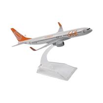 Modelo De Avião Em Metal Diecast 1/400 Da Companhia Aérea GOL Boeing 737-800 Brasil 16cm