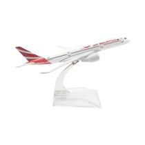 Modelo De Avião Em Metal Diecast Airbus A350 De 16CM Para Crianças, Brinquedo Miniatura De Avião
