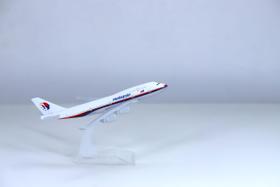 Modelo de avião fundido sob pressão Boeing 747 em escala 1/400 colecionável