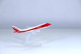 Modelo de avião fundido sob pressão Boeing 747 escala 1/400 AVIANCA