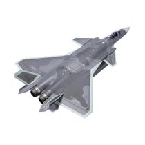 Modelo De Avião J-20 Em Metal Escala 1/72 Com Base Decoração Para Casa Presente Criativo Estatueta