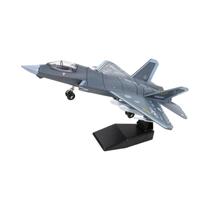 Modelo De Avião J35 F14 Fighter Jet DIY Para Crianças, Blocos De Montagem Leves, Ornamento De Mesa,