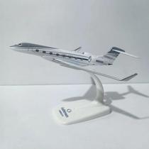 Modelo de Avião JASON TUTU Gulfstream G650 em Escala 1/200, Presente para Colecionadores