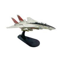 Modelo De Avião Militar F-14D Em Escala 1:100 Com Trem De Pouso Intercambiável E Suporte Modelo De Avião Militar F-14D Em Escala 1:100 Com Trem De Pouso Intercambiável E Suporte