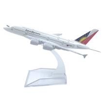 Modelo de avião MOUDOAUER A380 Philippine Airlines em escala 1:400