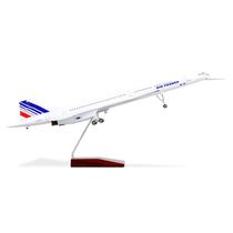 Modelo de avião QIYUMOKE Concorde em Metal fundido sob pressão em escala 1:125 Modelo de avião QIYUMOKE Concorde em Metal fundido sob pressão em escala 1:125