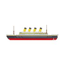Modelo De Barco 3D Do Titanic, Blocos De Montagem DIY, Brinquedo Educacional, Navio De Cruzeiro,