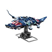 Modelo De Bloco De Montagem De Robô Manta Ray Simulação De Ficção Científica Brinquedo Mecha Para