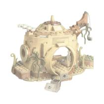 Modelo De Bloco De Montar Yoda Master Hut 229 Brinquedo De Presente De Natal E Aniversário Para