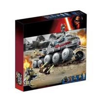 Modelo De Bloco Turbo Tank DIY Para Crianças 75151 Brinquedo De Cena Para Vários Festivais Presente