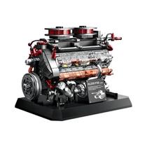 Modelo De Blocos De Construção Simulação De Motor De Tanque Tigre 1200 Peças DIY Para Crianças E Modelo De Blocos De Construção Simulação De Motor De Tanque Tigre 1200 Peças DIY Para Crianças E