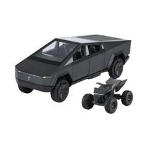 Modelo De Brinquedo Cybertruck Pickup Em Escala 1:32, Diecast Em Liga, Off-road, Com Som E Luz, Modelo De Brinquedo Cybertruck Pickup Em Escala 1:32, Diecast Em Liga, Off-road, Com Som E Luz,