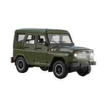 Modelo De Brinquedo De Veículo Off-road UAZ Hunter Escala 1:18 Da Rússia, RV Em Liga De Metal Com