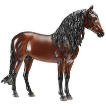 Modelo de brinquedo Dominante XXIX Escala 1:9 1809 Marrom, Preto, Branco - Breyer