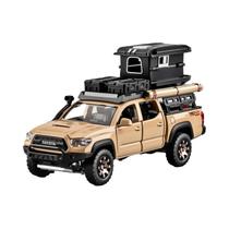 Modelo De Brinquedo Em Escala 1:32 TACOMA Tundra, Pickup Off-Road Em Liga Metálica Com Som E Luz