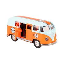 Modelo De Brinquedo Volkswagen T1 Samba Bus Transporter Em Escala 1:36 Em Liga Diecast Azul Do Golfo Modelo De Brinquedo Volkswagen T1 Samba Bus Transporter Em Escala 1:36 Em Liga Diecast Azul Do Golfo