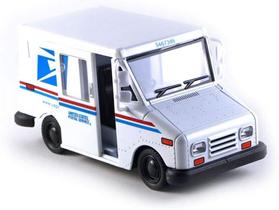Modelo de caminhão de brinquedo KinSmart Postal dos Estados Unidos USPS 1987 Modelo de caminhão de brinquedo KinSmart Postal dos Estados Unidos USPS 1987