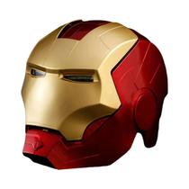 Modelo De Capacete Elétrico Luminoso Do Homem De Ferro, Brinquedo Com Abertura Manual Em Múltiplas