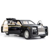 Modelo de carro BDTCTK Rolls-Royce Phantom 1/32 com som e luz