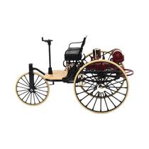 Modelo De Carro Clássico Vintage De Liga Escala 1:12 De 1886, Brinquedo De Puxar Para Crianças,