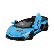 Modelo De Carro De Brinquedo Em Escala 1:32 SVJ63 LP770, Com Portas Abertas, Supercarro De Liga Para