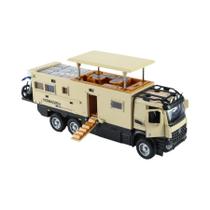 Modelo De Carro De Brinquedo RV NOMADISM Em Escala 1/24, Em Liga Fundida, Com Fricção, Luz E Som,