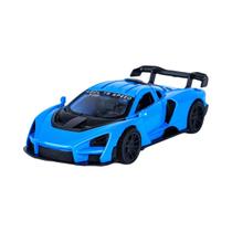 Modelo De Carro De Corrida Miniatura Para Meninos Em Liga De Metal Fundido Com Portas Que Abrem