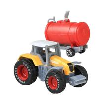 Modelo De Carro De Engenharia Trator De Fazenda Em Miniatura Para Crianças, Brinquedo De Natal