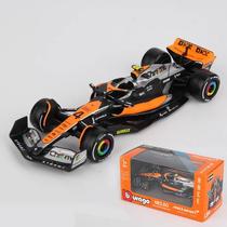 Modelo de Carro de Fórmula 1 McLaren MCL60 Lando Norris/Oscar Piastri - Escala 1:43 - Bburago