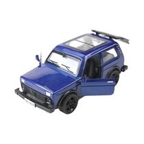 Modelo de Carro de Liga Metálica para Crianças - Guerreiro com Porta Aberta - Decoração de Bolo Masculina