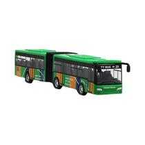 Modelo De Carro De Simulação De Ônibus De Duas Seções Alongadas Em Liga Com Força De Retorno Para