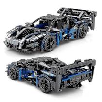 Modelo de carro de velocidade Building Blocks City Champion para crianças