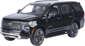 Modelo de carro die-cast 2025 Tahoe Z71 escala 1/24 preto Modelo de carro die-cast 2025 Tahoe Z71 escala 1/24 preto