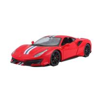 Modelo De Carro Em Escala 1:24 Ferrari 488 Pista Stradale Em Liga De Metal Brinquedo Presente Modelo De Carro Em Escala 1:24 Ferrari 488 Pista Stradale Em Liga De Metal Brinquedo Presente