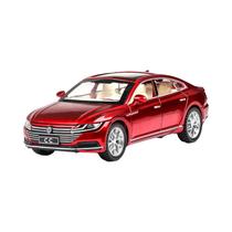 Modelo De Carro Em Escala 1:32 Volkswagen CC Em Liga Diecast Com Som E Luz, Brinquedo De Puxar Para
