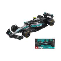 Modelo De Carro Em Liga Die Cast Mercedes-AMG F1 W16 2025 1:43 Bburago George Russell Kimi Antonelli