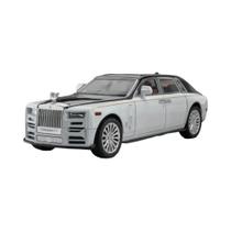 Modelo De Carro Em Miniatura Rolls Royce Phantom Em Escala 1:24 Com Luz, Som, Portas Que Abrem E