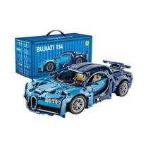 Modelo De Carro Esportivo Azul De Brinquedo Com 1300 Peças, Design Moderno Para Cultivar