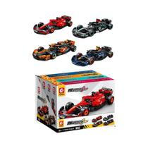 Modelo De Carro Esportivo De Corrida F1 DIY Para Crianças, Blocos De Montar, 1033PCS, Presente De Modelo De Carro Esportivo De Corrida F1 DIY Para Crianças, Blocos De Montar, 1033PCS, Presente De