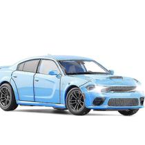 Modelo de carro esportivo YYH-Dodge Challenger Hellcat (azul