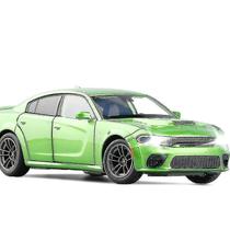 Modelo de carro esportivo YYH-Dodge Challenger Hellcat (verd