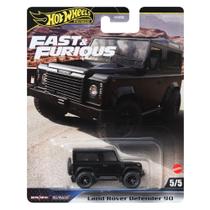 Modelo de carro fundido sob pressão Hot Wheels Land Rover Defender 90 1:64