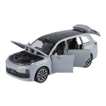 Modelo de carro fundido sob pressão Ideal L9 escala 1:32 na cor cinza Modelo de carro fundido sob pressão Ideal L9 escala 1:32 na cor cinza