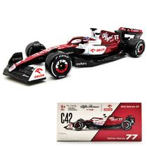 Modelo de carro fundido sob pressão JODIYAAH Alfa Romeo F1 Racing Team C42 Modelo de carro fundido sob pressão JODIYAAH Alfa Romeo F1 Racing Team C42