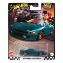 Modelo de carro Hot Wheels Mitsubishi 3000GT VR 4 Die Cast 1:64 Modelo de carro Hot Wheels Mitsubishi 3000GT VR 4 Die Cast 1:64