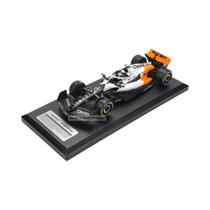 Modelo De Carro McLaren F1 MCL60 2023 Em Liga Branca, Brinquedo Lando Norris Oscar Piastri Escala