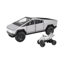 Modelo De Carro Miniatura Tesla Cybertruck Em Escala 1:24, Presente De Aniversário